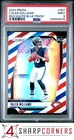 2024 PANINI PRIZM RED WHITE BLUE #301 CALEB WILLIAMS RC PSA 9
