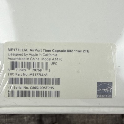 AirPort Extreme Time Capsule 2TB 2台 Buy Apple Airport Extreme Time Capsule 2TB online | eBay