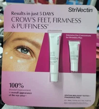 StriVectin Intensive Eye Concentrate for Wrinkles Plus Crows Feet 1 Oz & .25 Oz