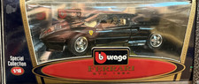 1984 FERRARI 288 GTO BLACK by BBURAGO 3027 VINTAGE 1:18 GOLD BOX NEVER DISPLAYED