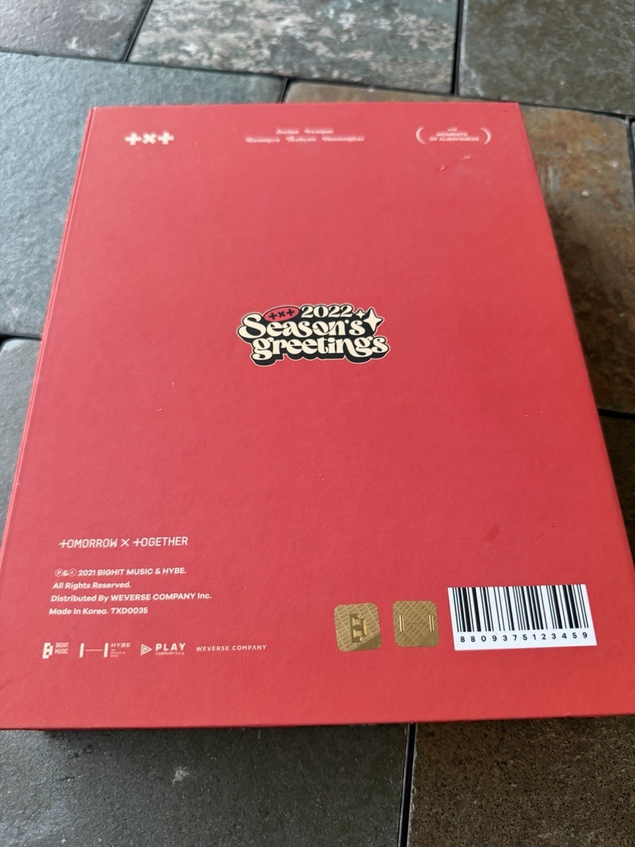 TXT Tomorrow X Together 2022 Season's Greetings | eBay