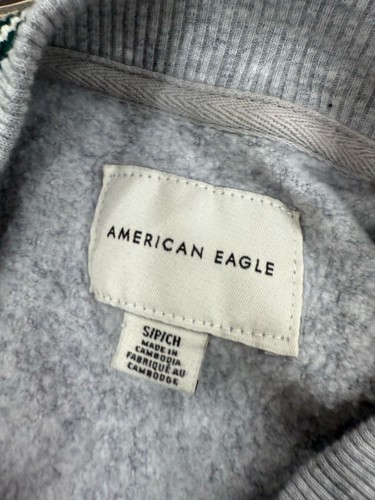 American Eagle Catskill Mtns. Sweatshirt Sz Small Gray & Green - Picture 4 of 4