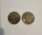 1986-D and 1988-P Kennedy Half Dollars - 2 Circulated Coins