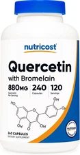 Nutricost Quercetin 880mg, 240 Vegetarian Capsules with 240 Count (Pack of 1) 