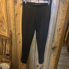Karen Kane Dress Pants Womens Size Small Black Mid Rise Slit Ankle Pull On NWOT