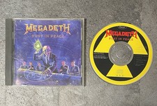 Rust in Peace by Megadeth CD 1990 Capitol EMI Records Rust in Peace by Megadeth CD 1990 Capitol EMI Records