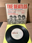 BRAZIL The Beatles EP 45 All You Need Is Love 7" Rare Import 1967 PS John Lennon