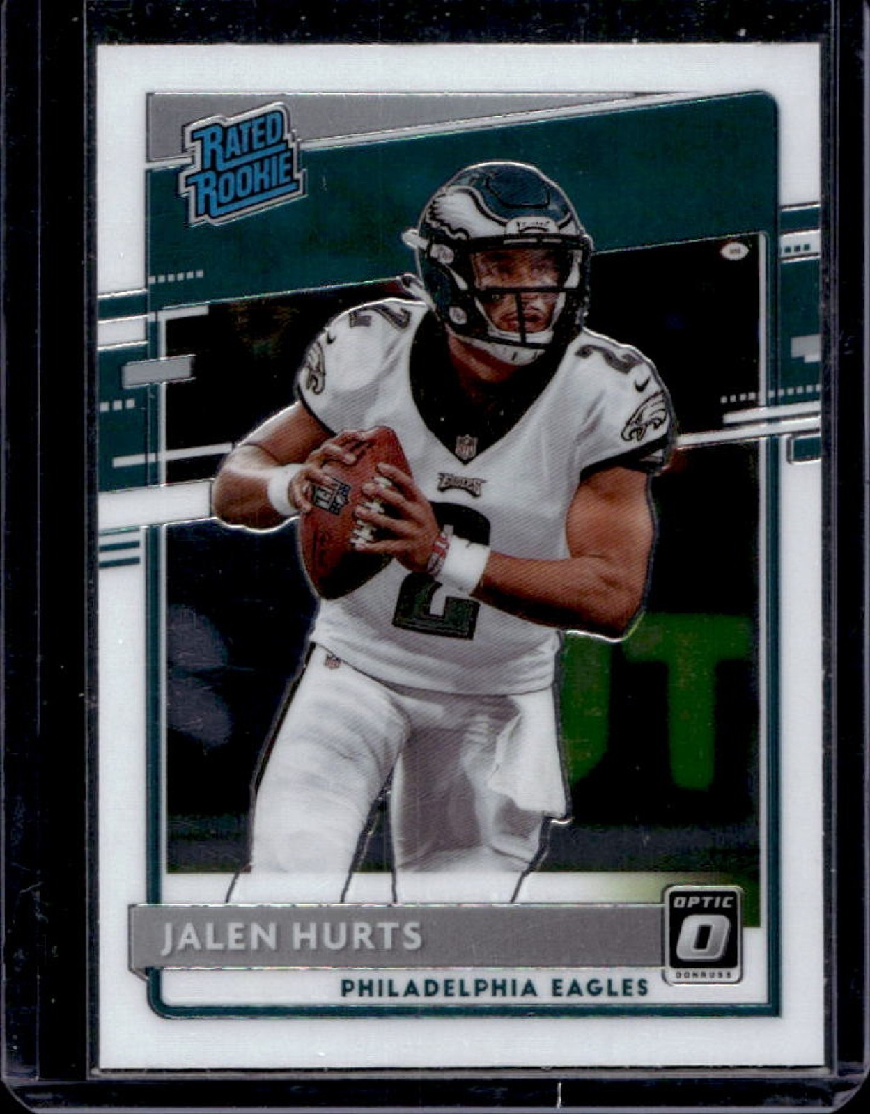 2020 Donruss Optic Jalen Hurts Rookie RC #164 Eagles