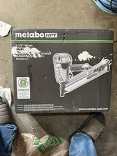 Metabo HPT NR90AD(S1) 3-1/2" Pneumatic 30 Degree Strip Nailer New Sealed