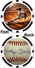 MICKEY MANTLE - LEGENDARY YANKEE - COMMEMORATIVE CHIP - **SIGNED**