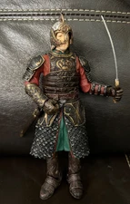 Lord of the Rings King Theoden 6" Action Figure with Sword, Scabbard, & Helmet