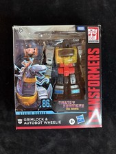 New Transformers Studio Series 86 Grimlock & Autobot Wheelie Action Figure