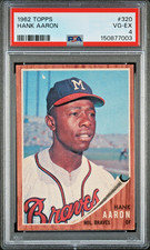 Vintage Topps Hank Aaron Baseball Cards Showcase Gallery and Checklist 66