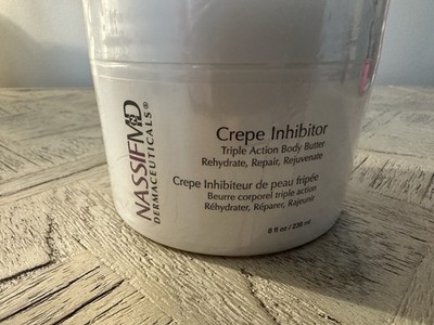 NASSIF MD Crepe Inhibitor Triple Action Body Butter-8 fl oz-NEW SEALED