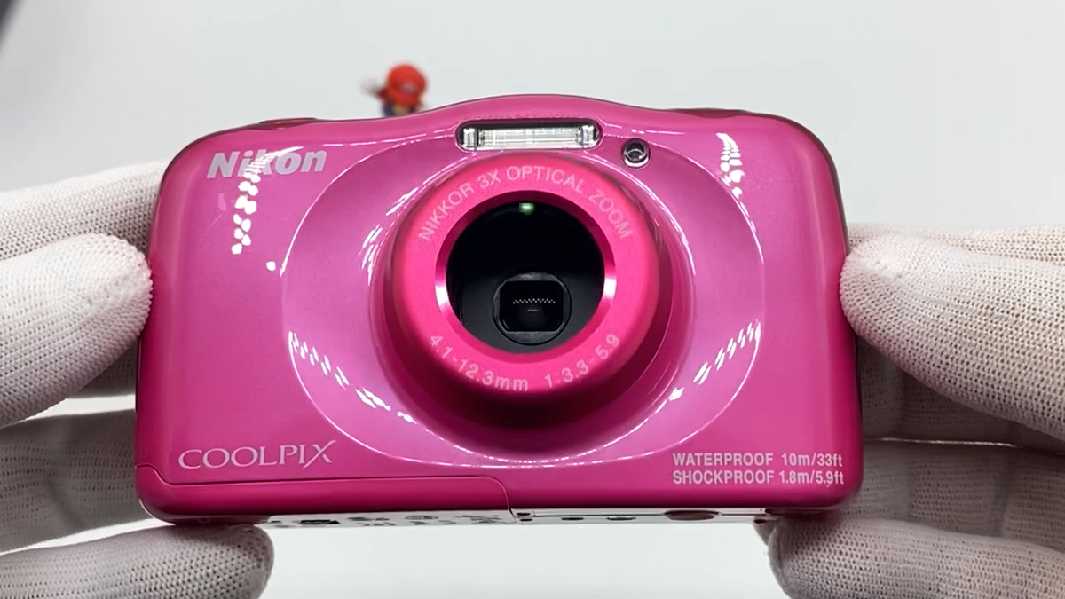 Mint] Nikon Coolpix W100 Pink 13.2MP Digital Camera Waterproof