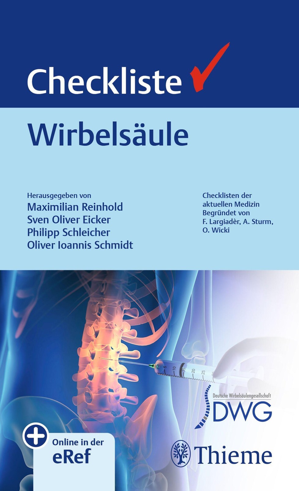 Checkliste Wirbelsäule Sven Oliver Eicker