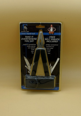 Ms. FIX-it Stainless Steel 12 IN 1 Handi Tool Multi Tool