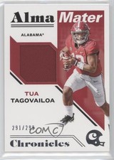 2020 Panini Chronicles Draft Picks Alma Mater Materials /299 Tua Tagovailoa 4z8