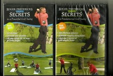 2 ROGER FREDERICKS Reveals Secrets: BRAND NEW: Fundamental Powerful Golf Swing