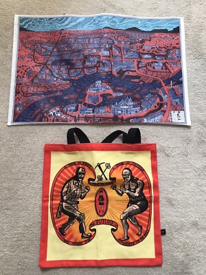 Grayson Perry Smash Hits Exhibition Tote Bags New Rare UK