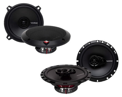 Rockford Fosgate R1525X2 5.25'' 2-Way & R165X3 6.5'' 3-Way Speaker Bundle
