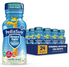 PediaSure Grow and Gain Nutrition Shake Vanilla (8 fl. oz., 24 pk.) Exp May/2025