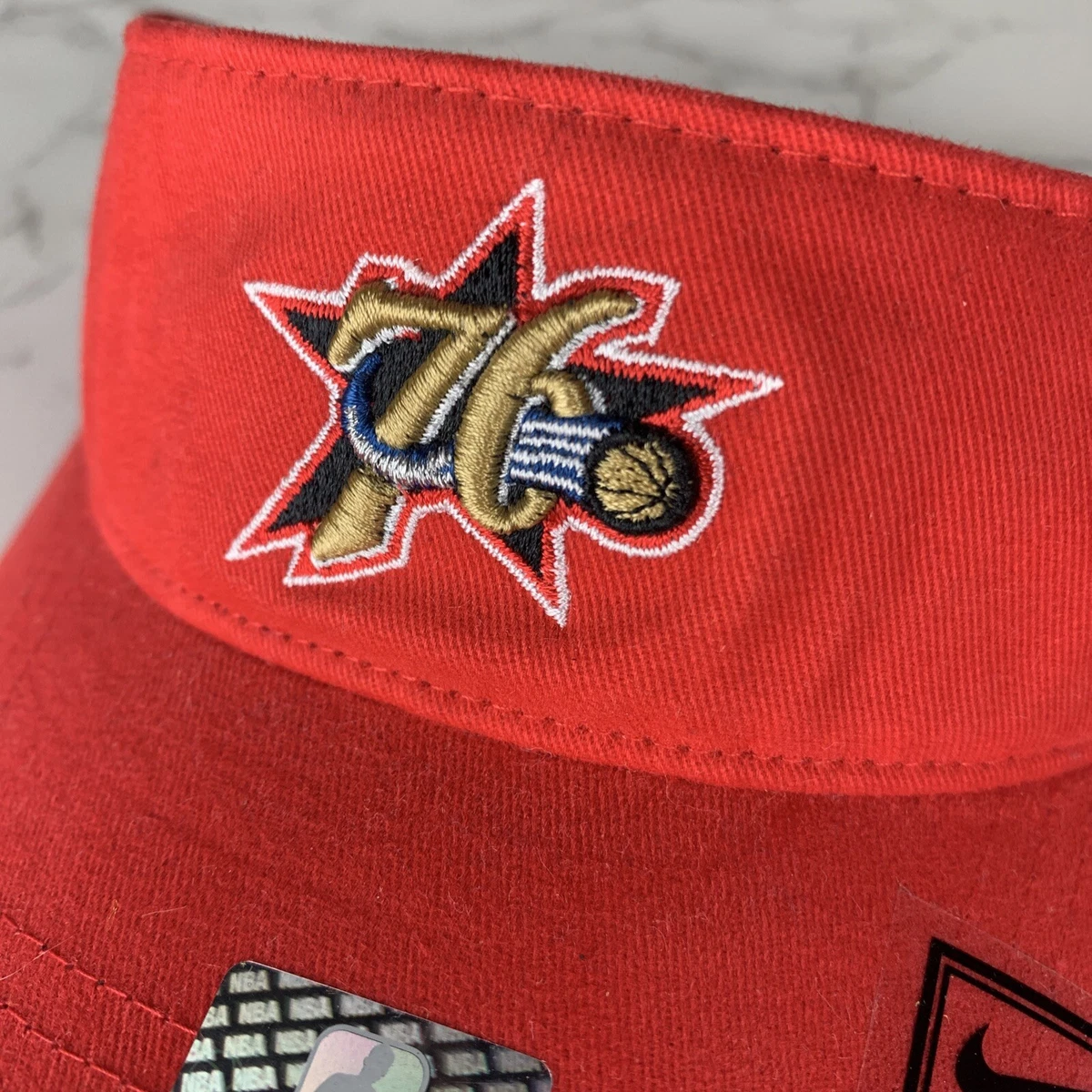 76ers visor 2025