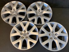 4 Mazda Cx-7 Silver Wheels Rims Caps 18 Tpms Bonus Protg Rx Cx Mpv Tribute