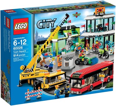 LEGO 60026 City Town Square Brand New Sealed Discontinued