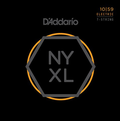 D'Addario NYXL1059 Set Elec Gtr Nyxl Reg Lite-7St