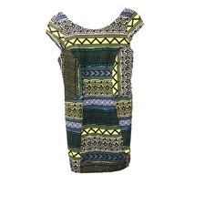 Plenty By Tracy Reese Tribal Print Sheath Dress Women's Anthropologie Size 8