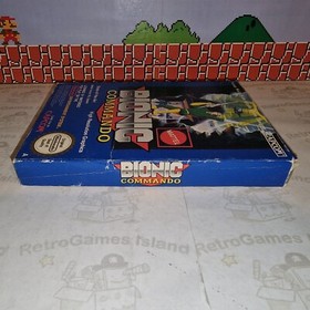 BIONIC COMMANDO NINTENDO NES VERSIONE PAL A MATTEL ITALIANO ITA CIB 8 BIT CAPCOM