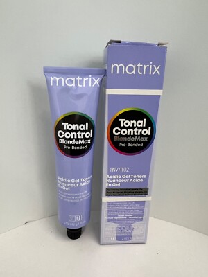 Matrix Tonal Control Pre-Bonded Acidic Gel-Cream Toners 3 oz Packaging May Vary