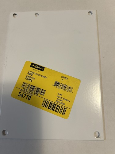 HOFFMAN ELECTRICAL PANEL ENCLOSURE A8P6 BACK PLATE 783510547707 NEW STEEL - Picture 4 of 4
