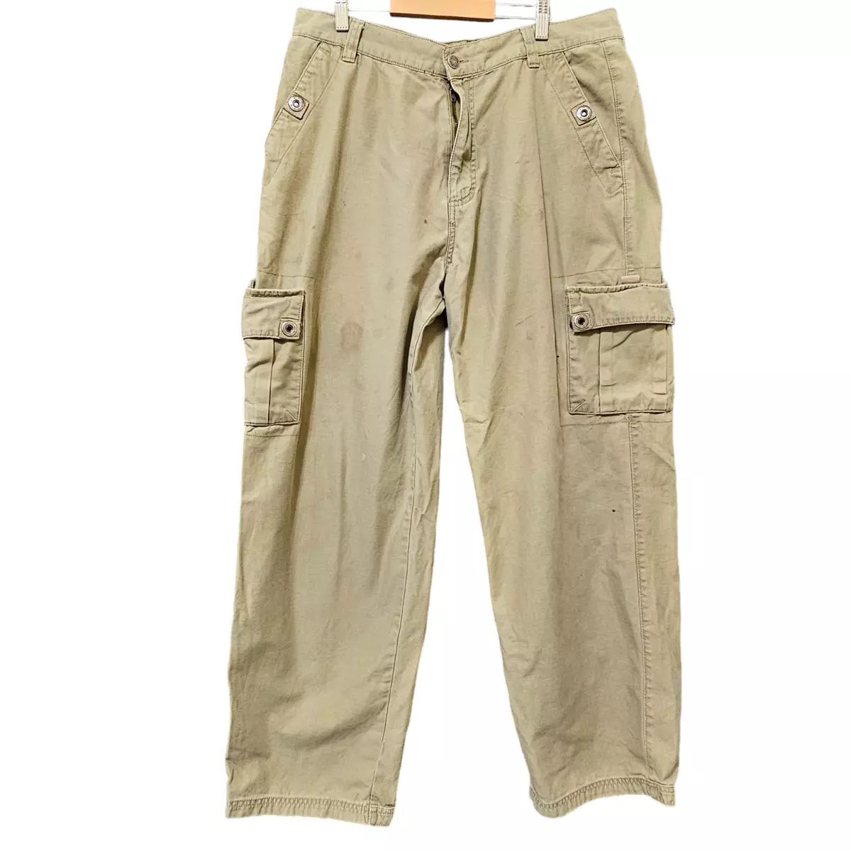 Loose Straight Cargo Pants Casual Y2k Pocket High Waist - Temu