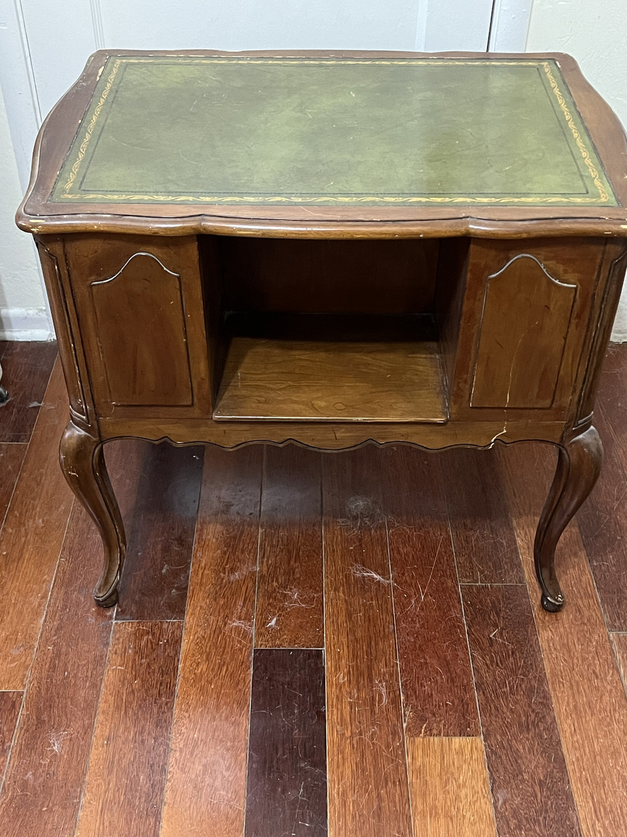 Antique Vintage French Solid Wood Side Table/Night Stand | eBay