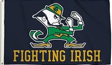 Notre Dame Fighting Irish 3-by-5 Foot Flag with Grommets University of