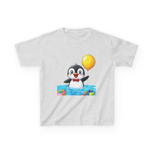 Adorable Penguin Kids Tee – Fun Summer Style, Perfect for Birthdays, Play - Picture 10 of 65