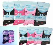 LADIES SOCKS NON ELASTIC EASY GRIP DIABETIC TRAVELLING DESIGN LOOSE TOP SOCKS