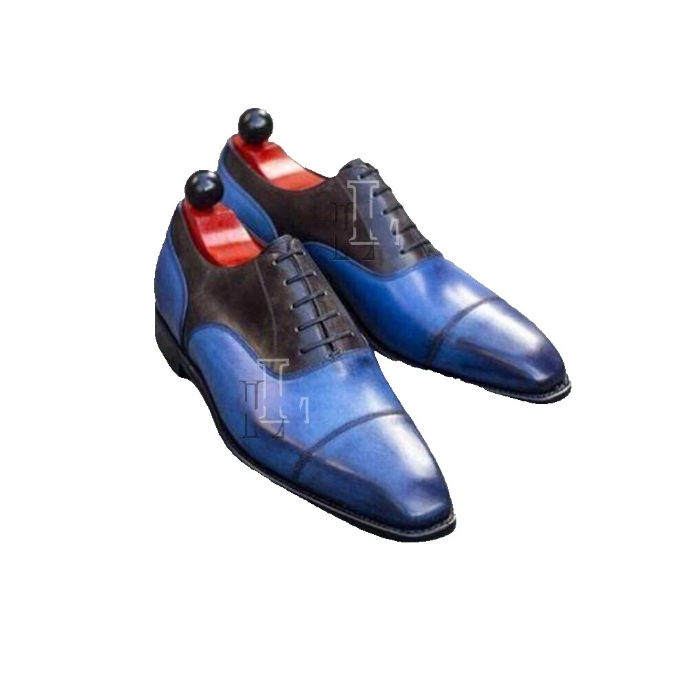 Multicolor Solid Dress Shoes for Men