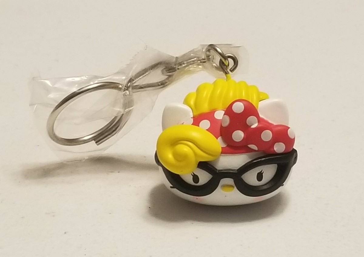 Hello Kitty Time to Shine KeyChain Kidrobot Zombie Aggretsuko Prez