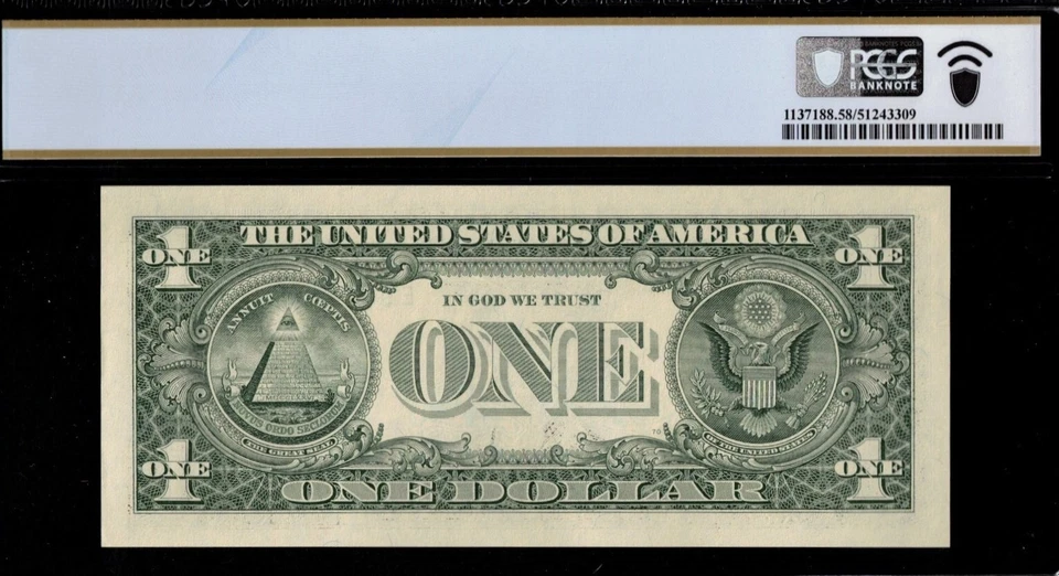 2013 $1 FRN E00077000H P.C.G.S #58PPQ - Image 2 of 3