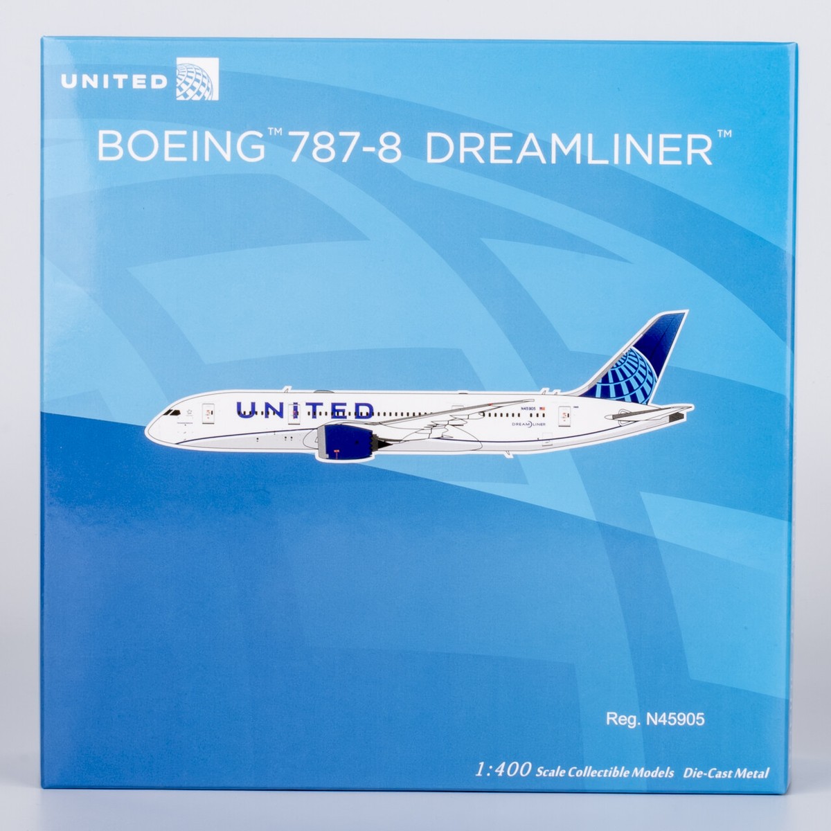 1:400 NGmodels United Airlines Boeing 787-8 Airplane Diecast Plane