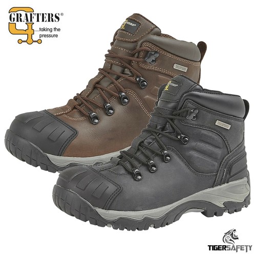 rubber toe work boots
