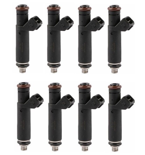 8X 80lb 835cc 12 Ohms EV1 Fuel Injectors for Ford GM V8 TBI LT1 LS1 M-9593-LU80 - Imagen 2 de 8