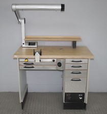 Freuding Pojedyncze miejsce pracy / Stół techniczny z lampką przegubową # 05122