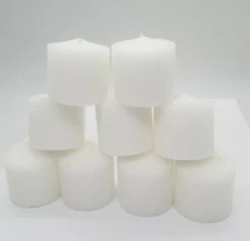 American Brand 9-each Votive Candles 10 Hour 1.1oz/30g White Unscented Free Ship