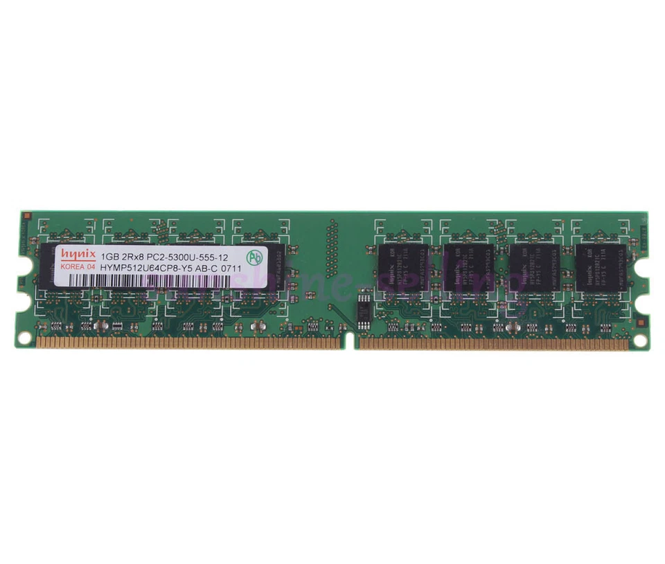 Lote de memoria de escritorio Hynix 4 GB 2 GB 1 GB DDR2 DDR3 5300 6400 667 1600 Mhz DIMM RAM Foto 2 de 4