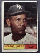 1961 Topps - #28 Hector Lopez