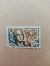 1 Timbre Jacques Daviel YT 1374 France 1963